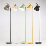 Nordic Creative Macaron Cone Shade 1-Light Standing Floor Lamp