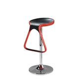 Contemporary Nordic Round ABS Metal Base Bar Stool Footrest Liftable Swivel For Dining Room