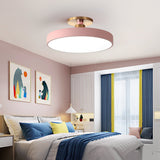 Thick Circular LED Nordic Flush Mount Lighting Ceiling Lights Pendant Light