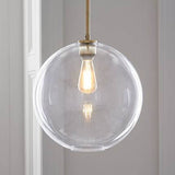 Nordic Gradient Glass 1-Light Globe Pendant Light