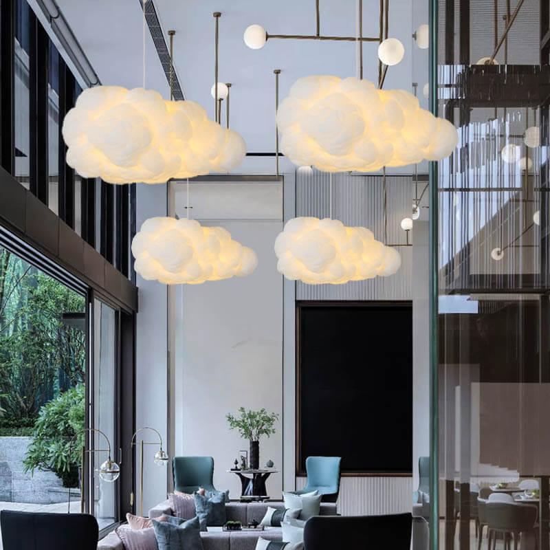 Floating Cloud 1-Light LED Pendant Light