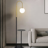 Industrial Iron Creative Shelf 1-Light Standing Floor Lamp