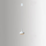 Nordic Minimalist Dome Aluminum LED Retractable Pendant Light