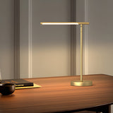 Copper Linear Brass LED Desk Lamp with Adjustable Direction