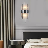 Simple Luxury Three Step Dimming LED Post-Modern Crystal Wall Lights Fixture