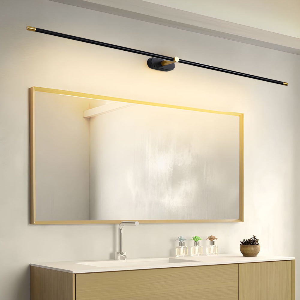 Minimalist Linear Bathroom Vanity Light, 26.8"/38.6"/50.4" L