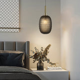 Small Glass Lantern Iron Luxury Post-Modern Pendant Lights Chandeliers