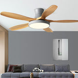 60'' Frequency Conversion 6 Gear Fan Chandelier Supports Forward and Reverse with Remote Control