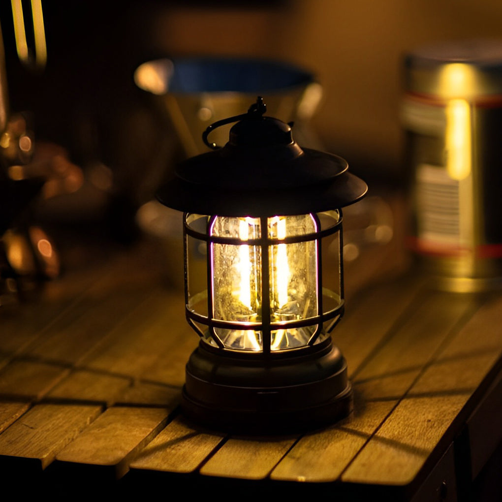 Portable Multifunctional Chargable LED Waterproof Outdoor Lanterns