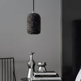 Nordic Cylinder Cement Pendant Light LED Hanging Lamp Kitchen Island Hanging Light for Dining Room