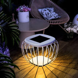 Waterproof Table Chair LED Modern Solar Outdoor Lanterns Floor Lamp