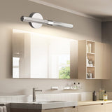 Modern LED Vanity Light Fixture with Gold/Chrome/Black Nickel Finish