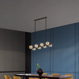 Contemporary Luxury Copper Multi-Head Square Crystal 8/10/12/14/18/22 Light Chandeliers Island Light For Dining Room