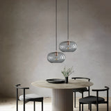 Artistic Electroplated Glass LED Nordic Pendant Lighting Island Light