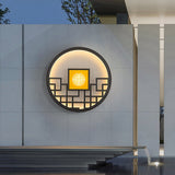 Asian Style Outdoor LED Landscape Decorative Lighting Wall Lamp for Villa Courtyard