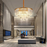 Modern Crystal Contemporary Chandeliers Entryway Chandelier