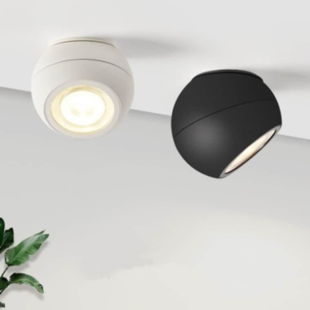 Minimalist Globe Design LED Modern Spotlight Ceiling Lights Flush Mount Lighting