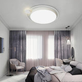 Circular Dimmable LED Nordic Flush Mount Light Ceiling Light Fixtures