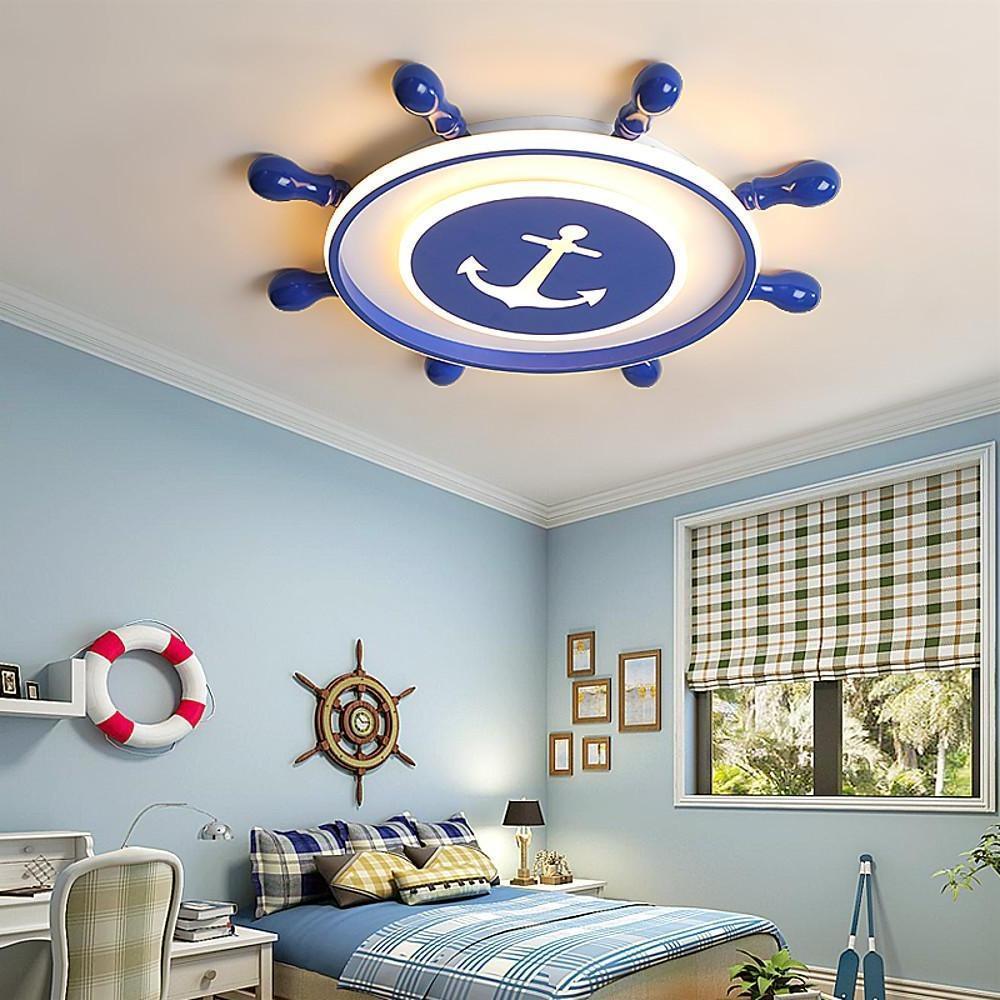 Anchor Insignia Flush Mount Ceiling Light Novelty LED Light