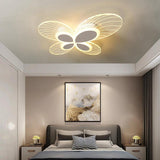 Butterflies Shaped Dimmable LED Nordic Flush Mount Lighting Ceiling Light