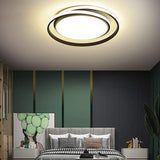 Minimalist Circular Dimmable LED Modern Flush Mount Ceiling Lighting