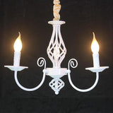 Triple Candles Shape Farmhouse Chandelier LED Oil Rubbed Bronze Chandelier