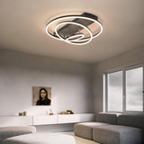 3 Circle Arbitrary Acrylic LED Flush Mount Ceiling Light for Living Room