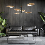 Modern Creative Adjustable Chandelier Light Metal Living Room Ceiling Lights