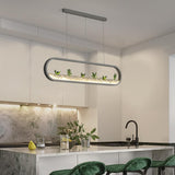 Rounded Corners Rectangular Modern Kitchen Pendant Lights Ceiling Light