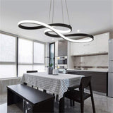 Ribbon LED Pendant Light Nordic Geometrical Linear Kitchen Lighting Dining Lighting Ceiling Lights