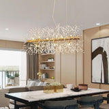 LED Mid Century Chandelier Kitchen Dining Room Ceiling Light