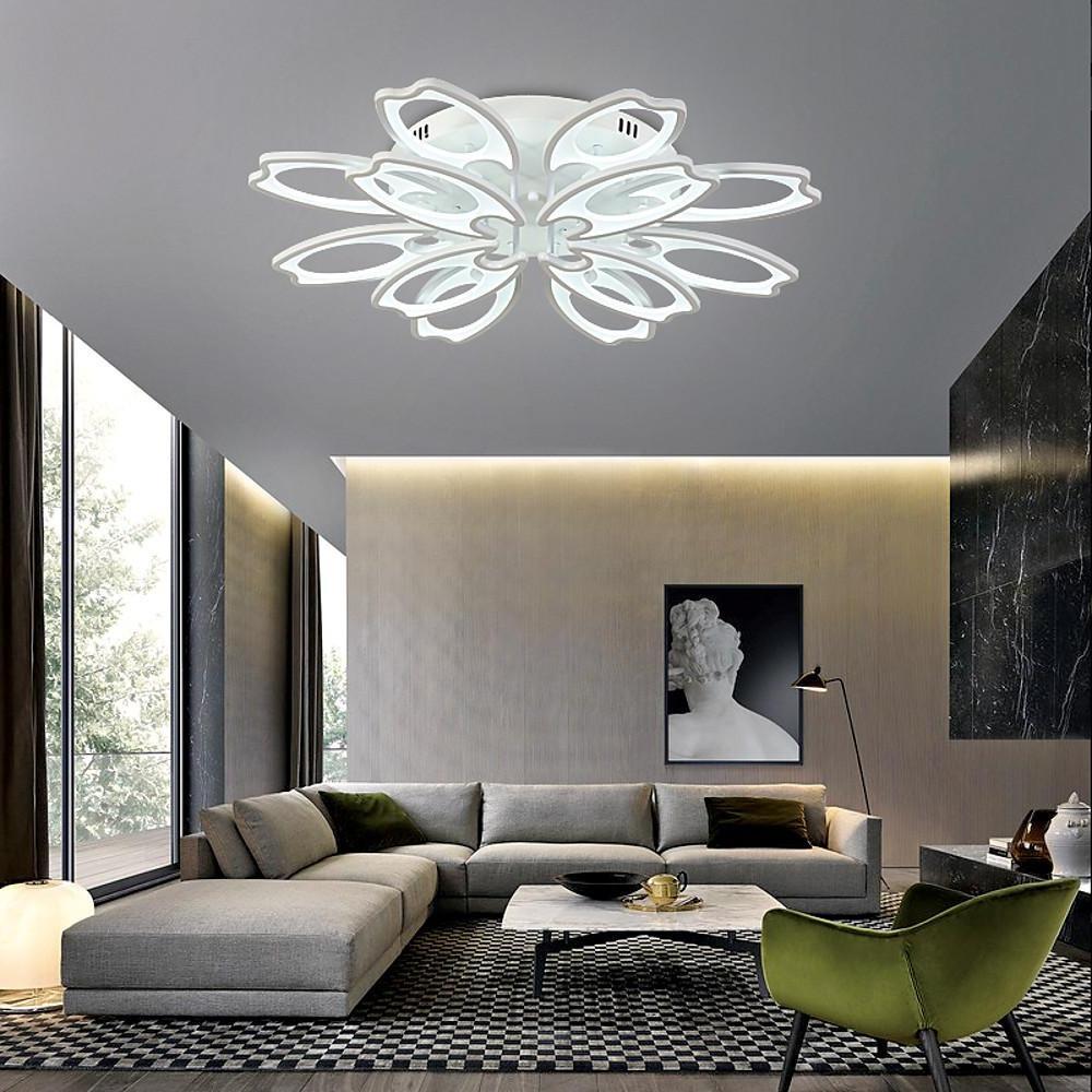 Flower Novelty Flush Mount Ceiling Light Fixtures Modern LED Ceiling Light