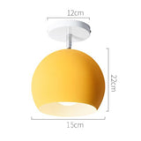 3 Overlapping Ovals LED Ceiling Light Flush Mount Metal Light