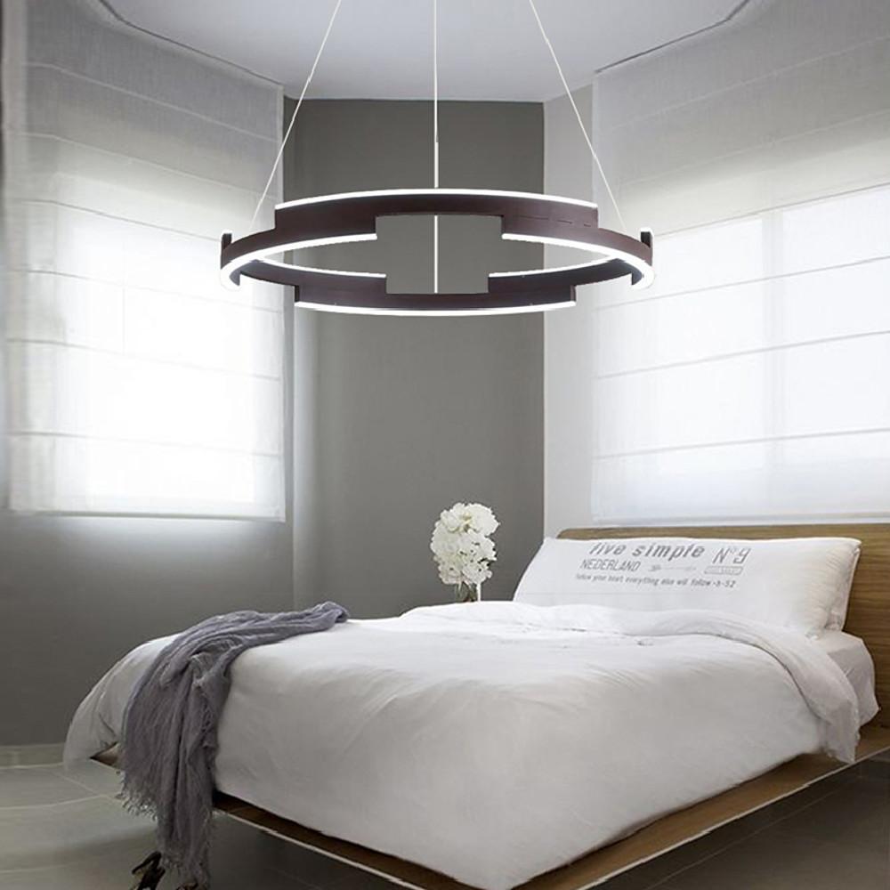 Modern Geometrical Circle Chandelier Pendant Light for Bedroom