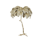 Homio Decor Lighting Khaki / 80cm Luxury Feather Floor Lamp