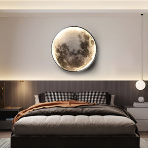 Lunar Moon Dimmable LED Modern Wall Lamp Wall Sconces Lighting Wall Lights - Dazuma