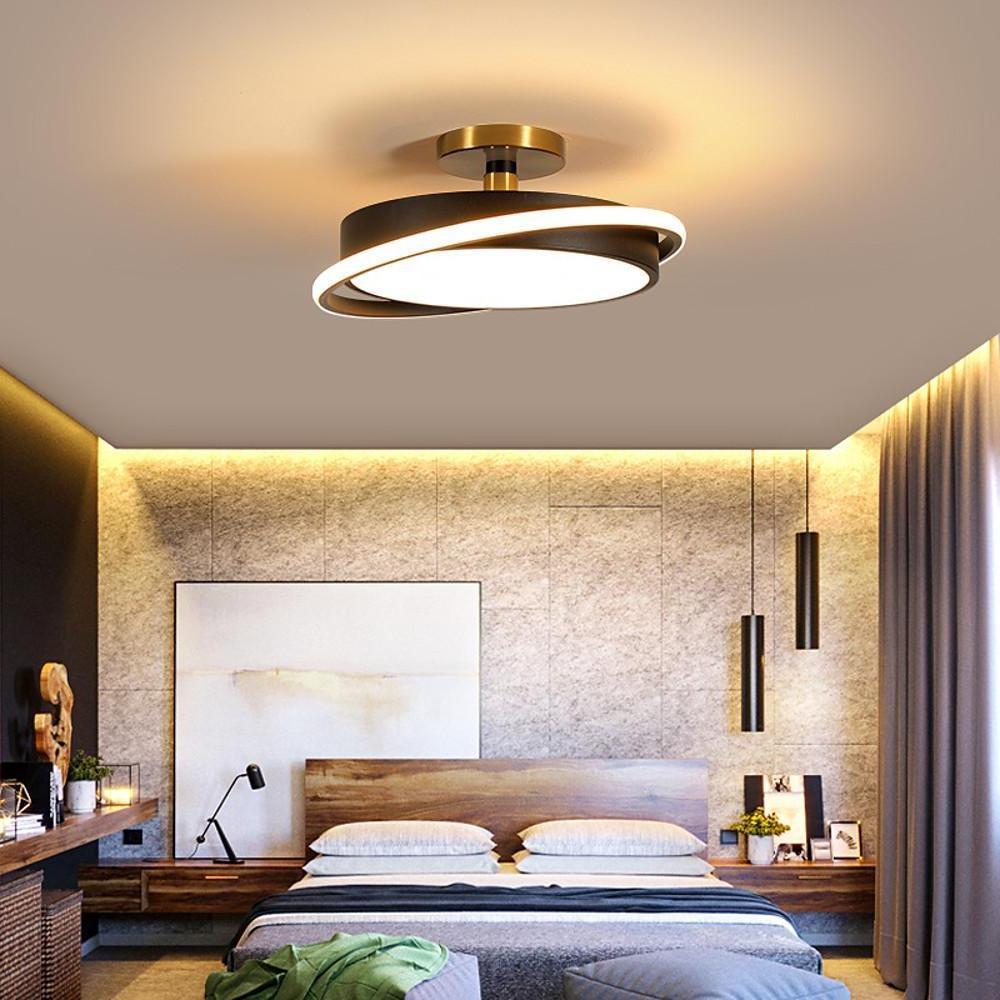 Circular LED Modern Flush Mount Lighting Ceiling Lights Hanging Light