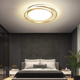 Minimalist Circular Dimmable LED Modern Flush Mount Ceiling Lighting