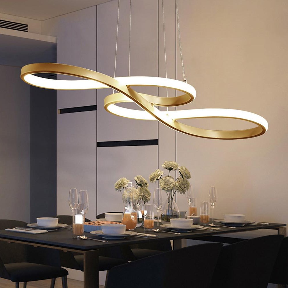 Ribbon LED Pendant Light Nordic Geometrical Linear Kitchen Lighting Dining Lighting Ceiling Lights