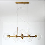 Globe Nordic Glass Bubble Chandelier Metal Industrial Chandelier Ceiling Lights