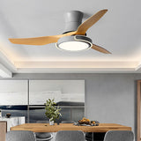 Remote Control Variable Frequency Dimming Integrated Ceiling Fan Light Supports Forward and Reverse