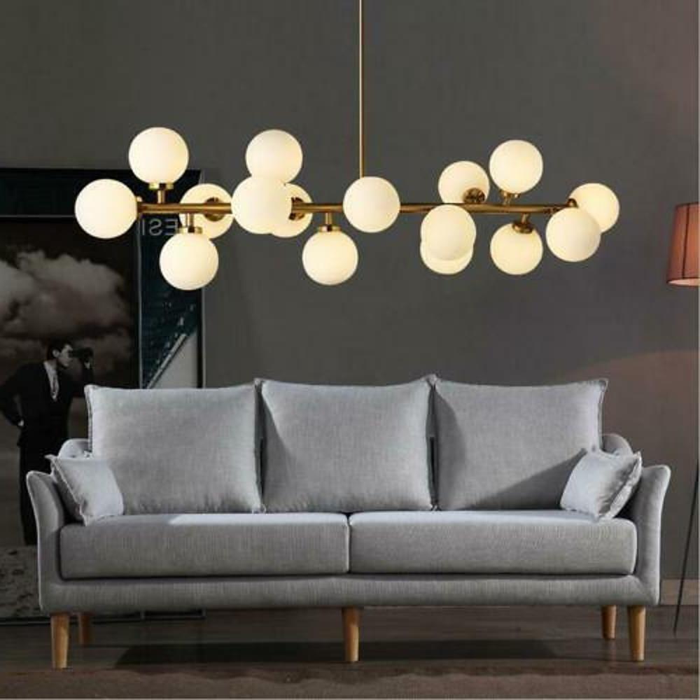 35'' LED 16 Bulbs Molecular Pendant Lighting Pendant Light Fixtures For Living Room