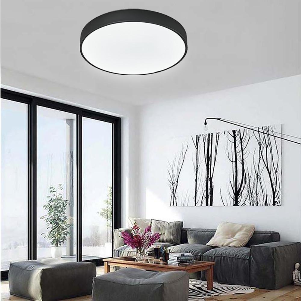 Ultra-thin Round LED Modern Ceiling Lights Flush Mount Lighting