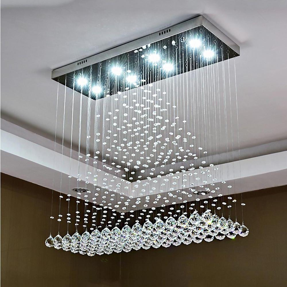 Modern Contemporary Chandeliers Crystal 5-Layer Large Chandeliers