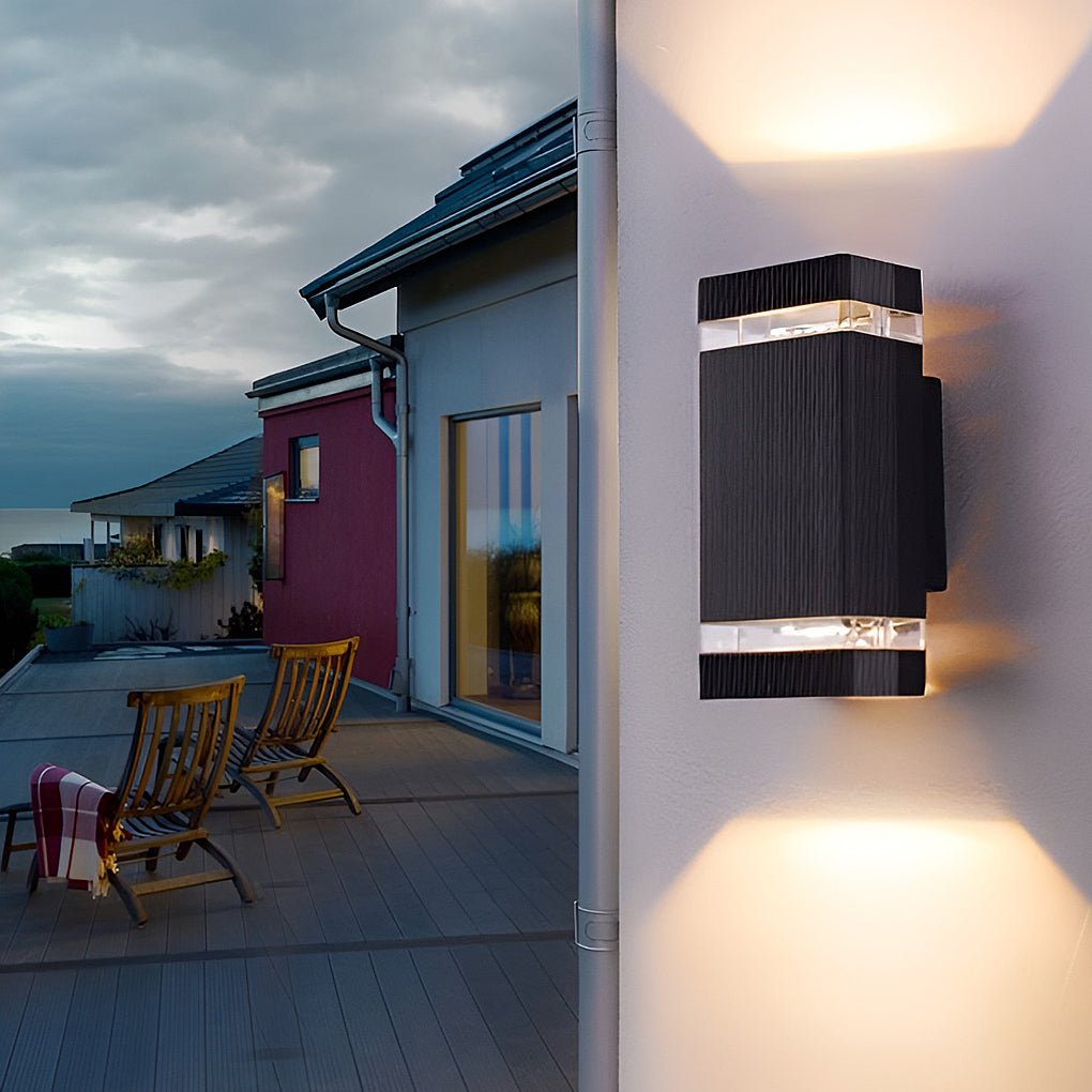 Square Up and Down Lights LED Outdoor Wall Lights Wall Sconce Lighting Wall Lamp