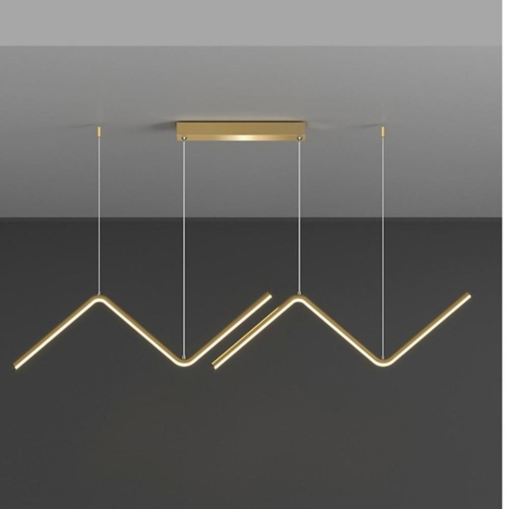 Zigzag Wave Dining Room Pendant Light Nordic Pendant Lighting