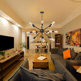 Cluster Sputnik Chandelier Mid-Century Chandeliers for Living Room