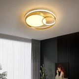 Circular Dimmable LED Nordic Ceiling Lights Flush Mount Lighting