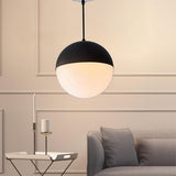 Glass Globe Shaped LED Nordic Pendant Light Chandeliers Hanging Lamp