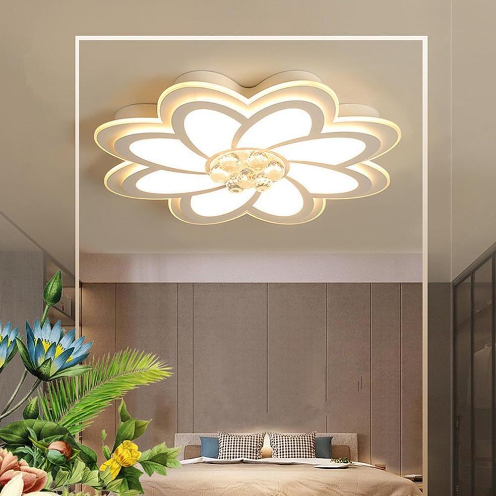 Flower Shaped LED Modern Ceiling Lights Flush Mount Ceiling Lamp Chandelier